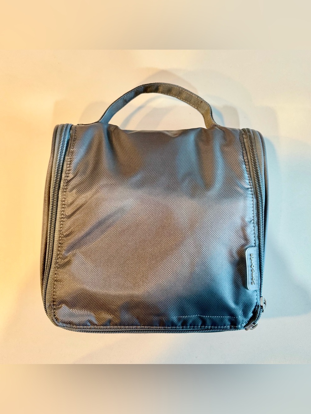 Samsonite Silver-Gray Travel Toiletry Kit_Hanging Organizer_NWOT